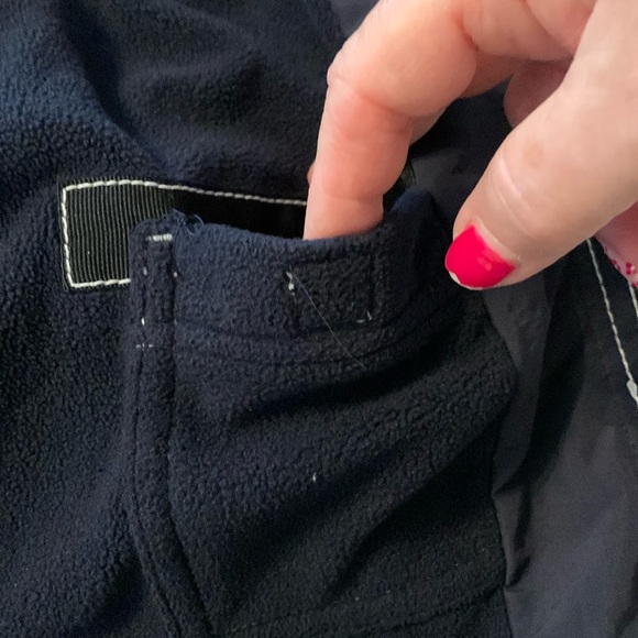 Tommy Hilfiger Jacket with Concealed Hood, size medium.  Like Garnet in color - Picture 9 of 16